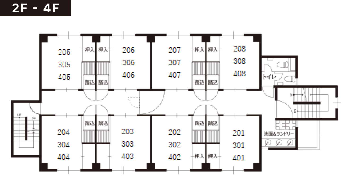 2F - 4F